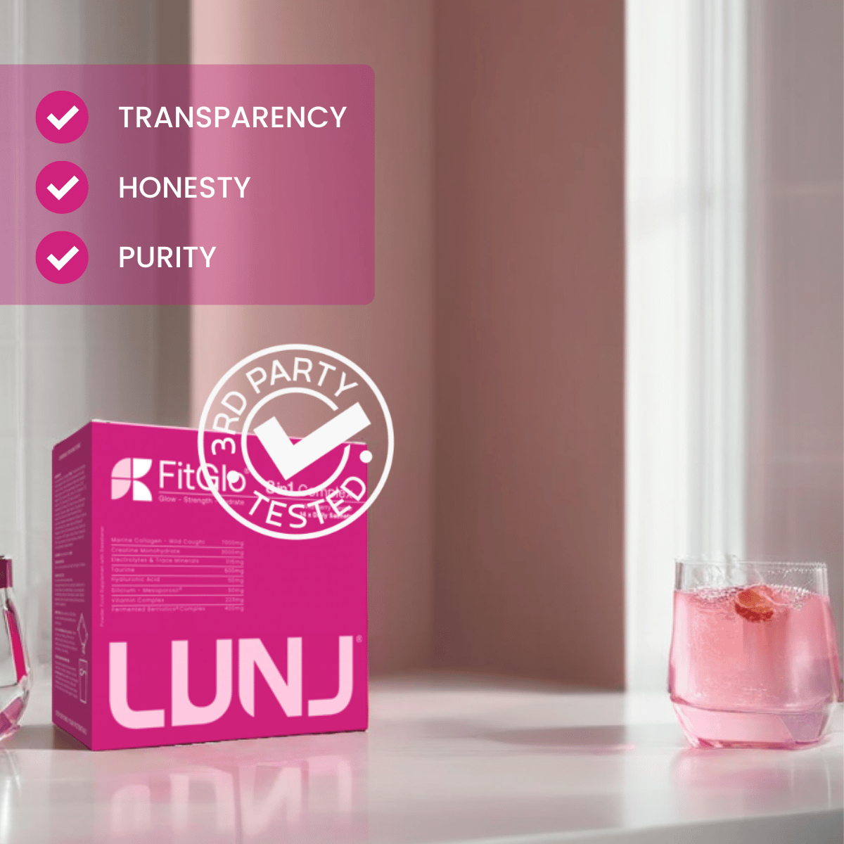 LUNJ FitGlo 3rd Party Tested