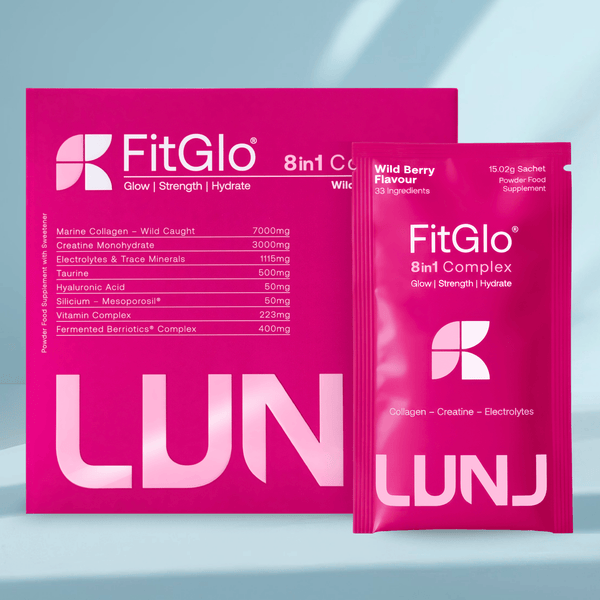 LUNJ FitGlo® wild berry flavour sachets