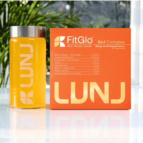 LUNJ FitGlo® mango & pineapple flavoured wellness drink