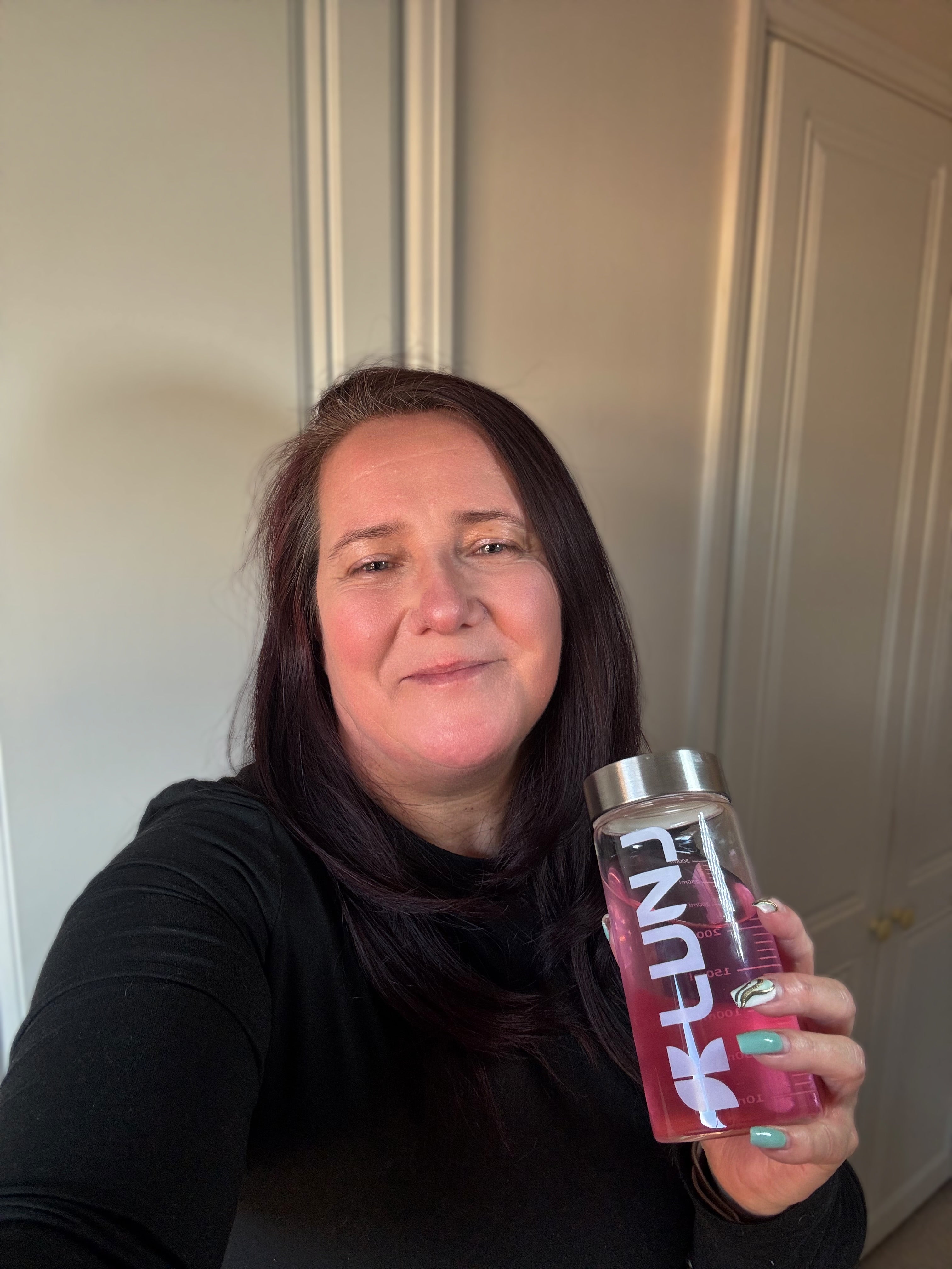 Happy customer gets daily boost from LUNJ FitGlo®